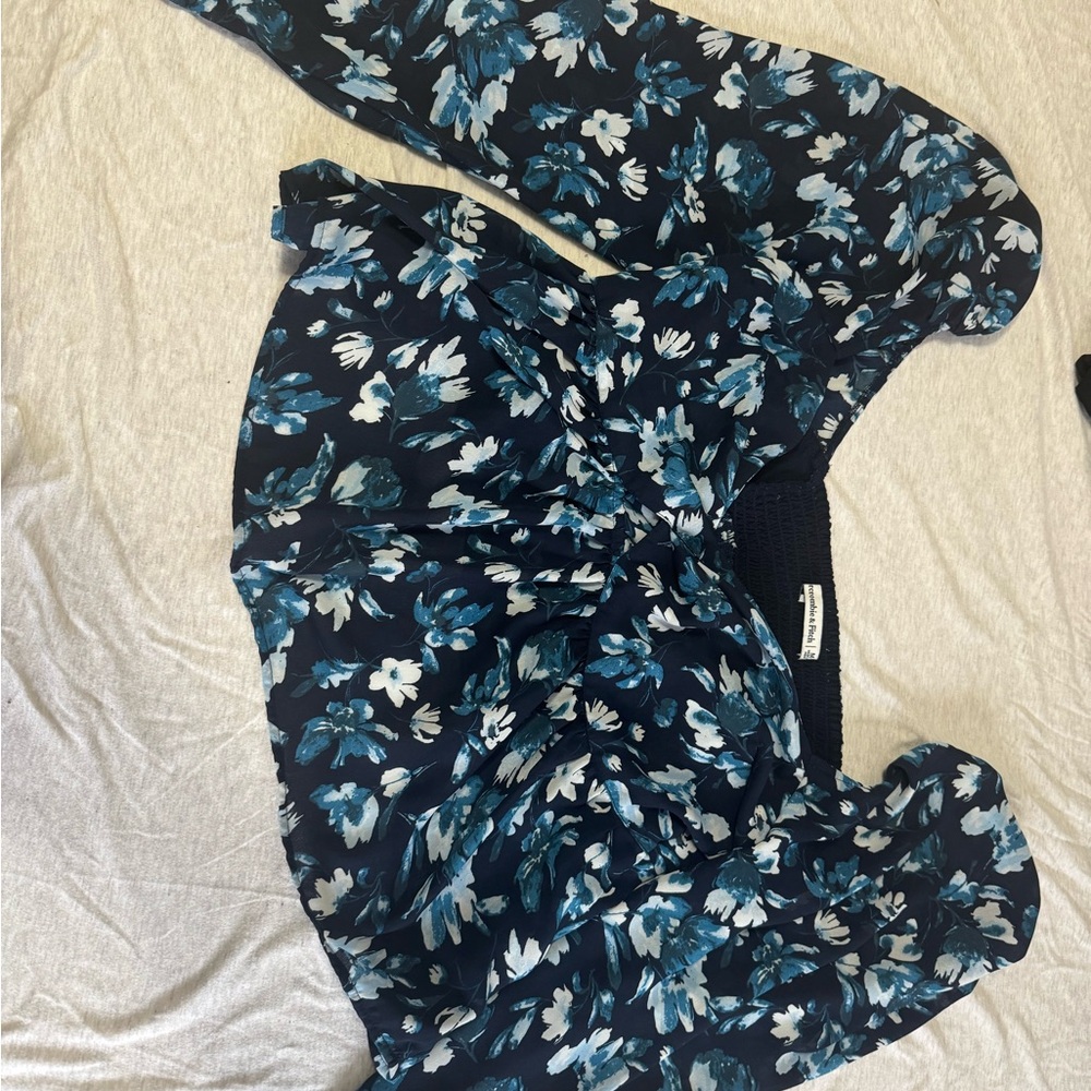 Floral Puff Sleeve Top